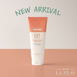 POUR LA PEAU Defense Barrier pH Cleanser 120ml Low Irritation Slightly Acidic Foam Cleansing K-Beauty _ Made in Korea